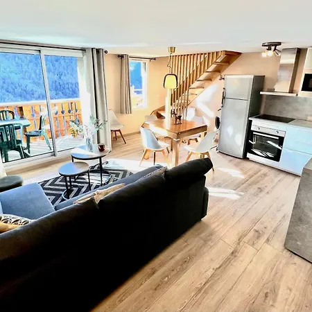 Cosy 8-10pers Vue Montagne 2000 Apartment *